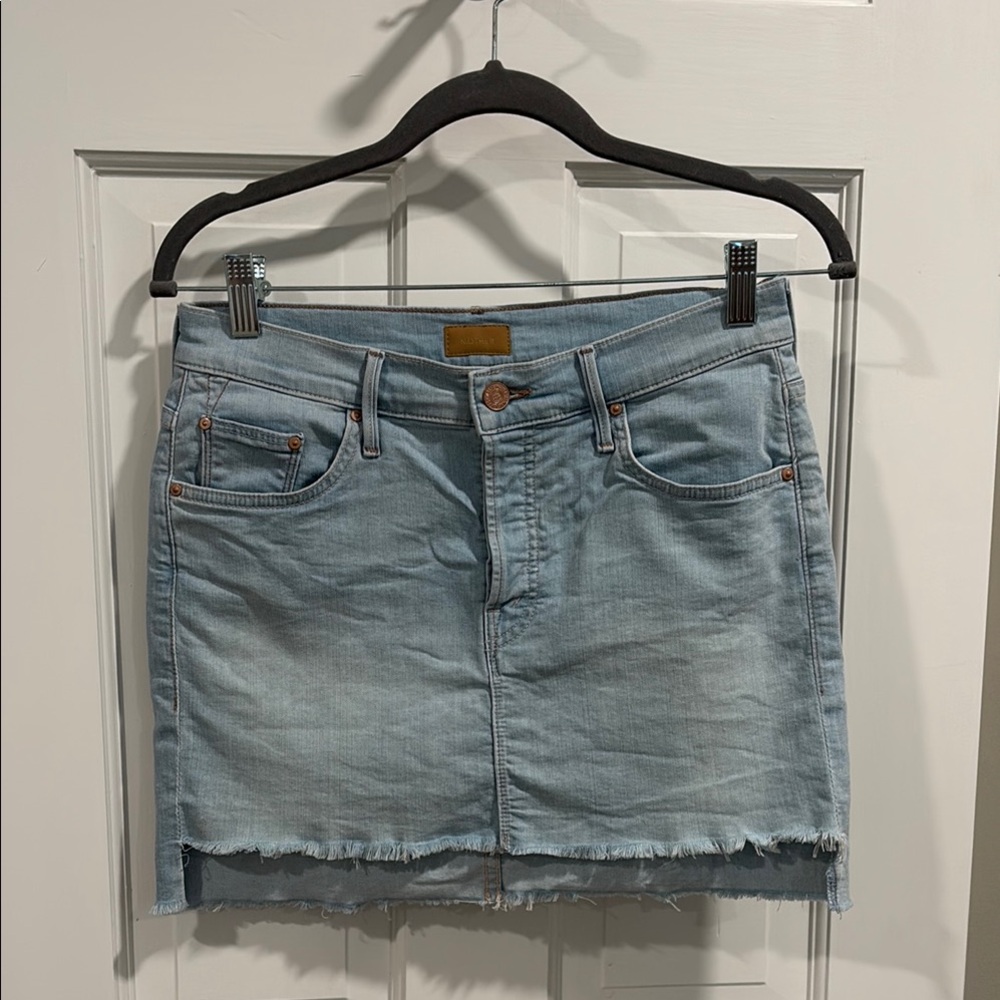 Denim Mini Skirt